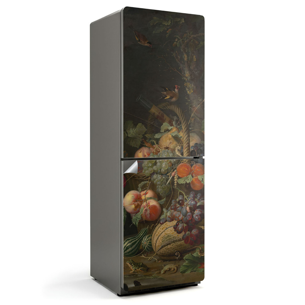 Fototapeta na chladničku Olejomaľba zátišia