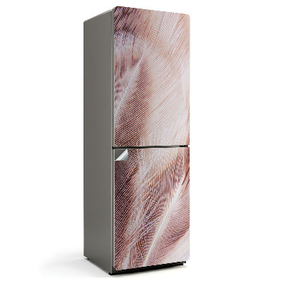 Samolepiaca nálepka na chladničku Detail jemného peria