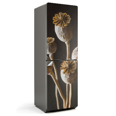 Nálepka na chladničku Sušené maky vo váze