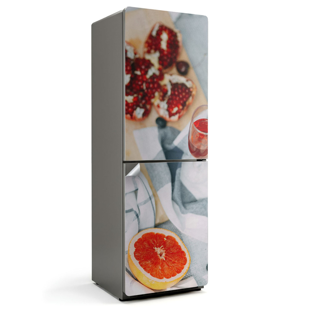 Samolepiaca nálepka na chladničku Ovocný aranžmán na stole