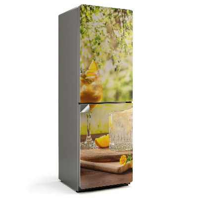 Samolepiaca nálepka na chladničku Osviežujúce nápoje vonku