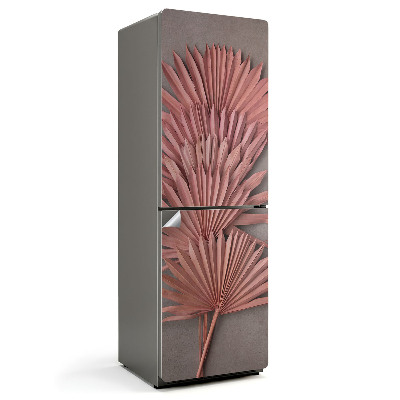 Nálepka na chladničku zloženie palmových listov