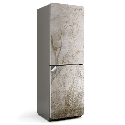 Samolepiaca nálepka na chladničku Rastlinný vzor s vetvami