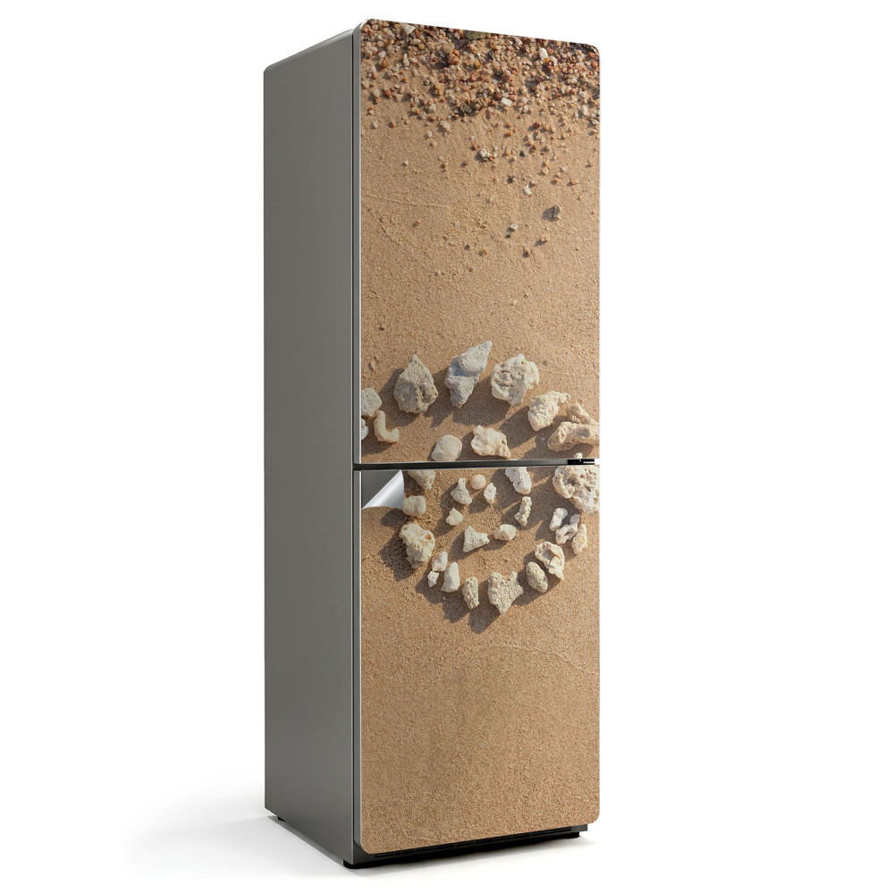 Nálepka na chladničku Špirála z prírodného kameňa