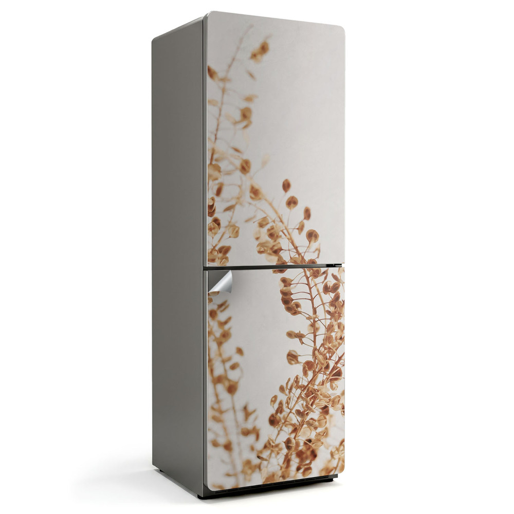 Nálepka na chladničku Jemné listy v kompozícii