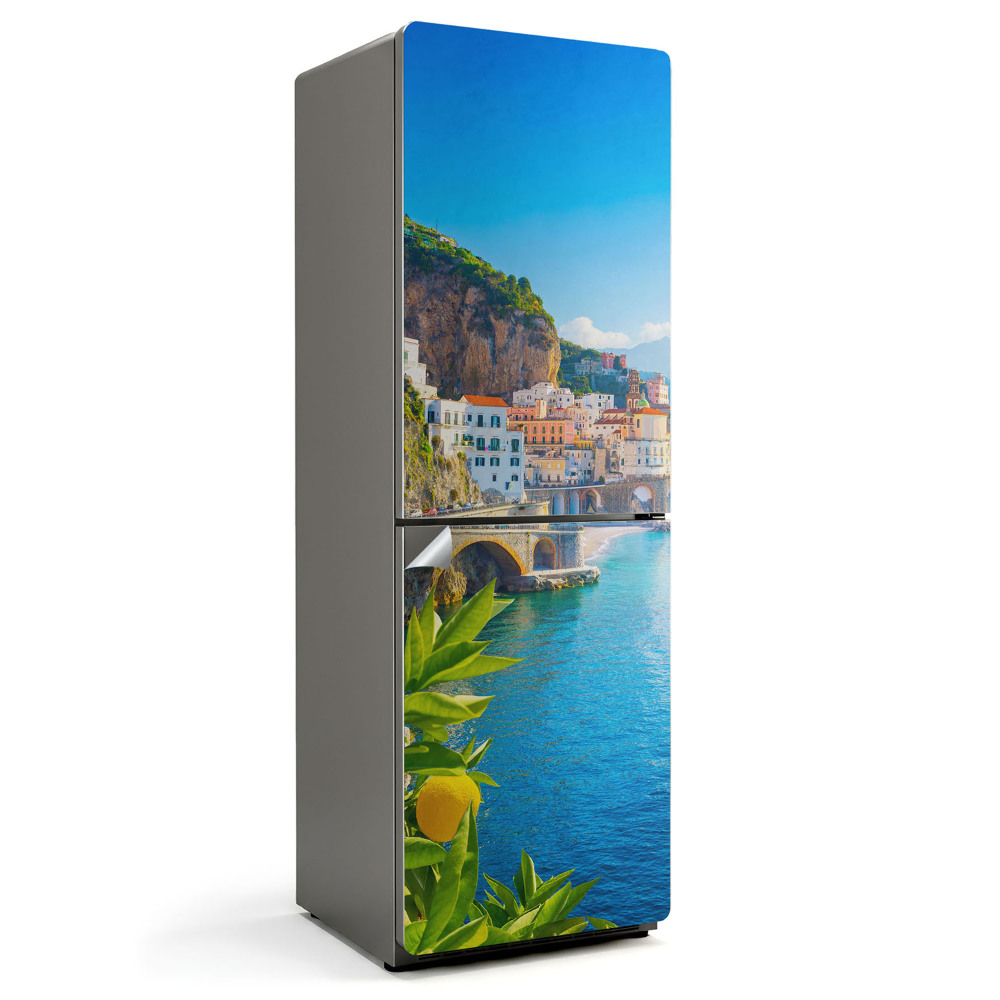 Samolepiaca nálepka na chladničku Malebná prímorská krajina