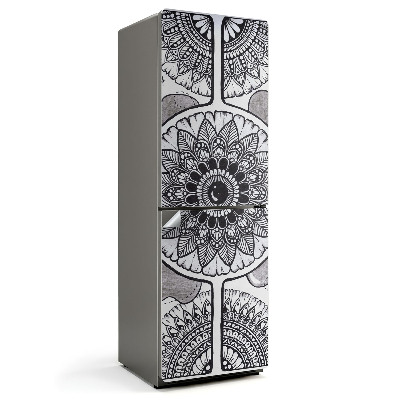 Fototapeta na chladničku Kvetinový vzor mandaly