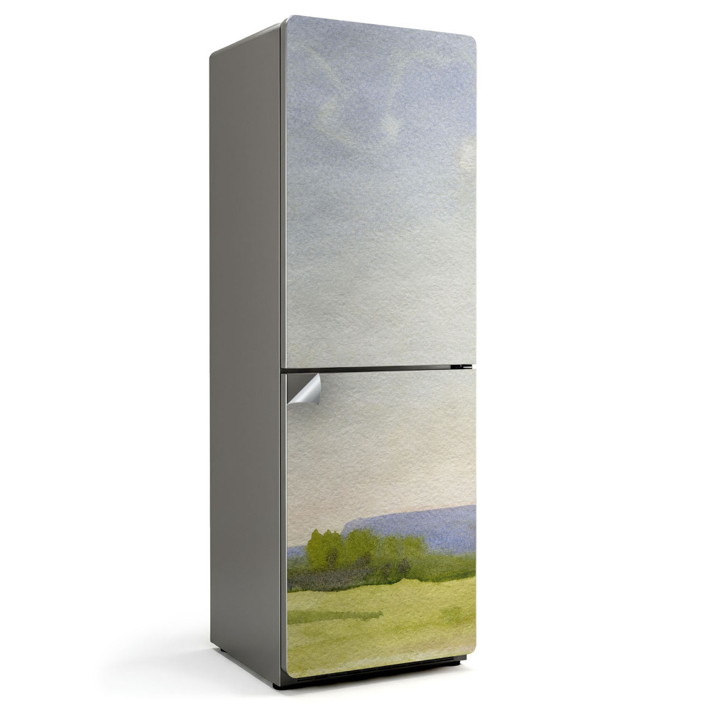 Samolepiaca nálepka na chladničku Minimalistická krajina