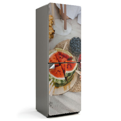 Samolepiaca nálepka na chladničku Kreatívne aranžovanie ovocia