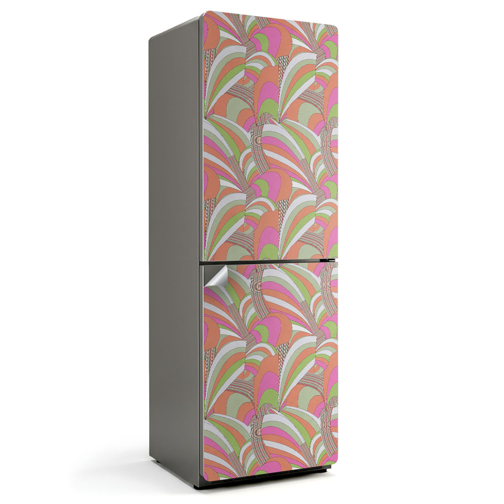 Fototapeta na chladničku Abstraktné vzory vĺn