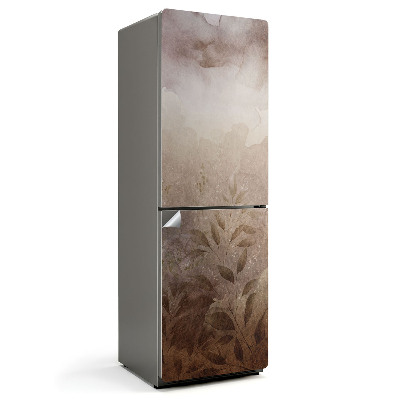 Samolepiaca nálepka na chladničku Akvarelový rastlinný vzor