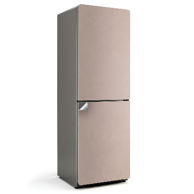 Samolepiaca nálepka na chladničku Farba Svetlohnedá