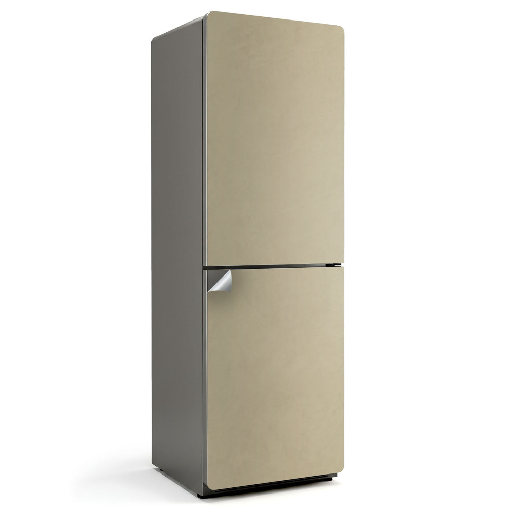 Samolepiaca nálepka na chladničku Farba Špinavá žltá