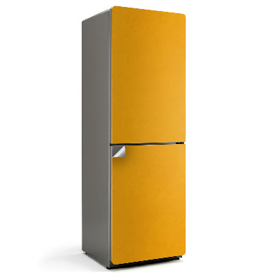 Samolepiaca nálepka na chladničku Svetlo oranžová farba