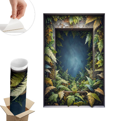 Fototapeta okno 3D 52x80 Prirodzená harmónia