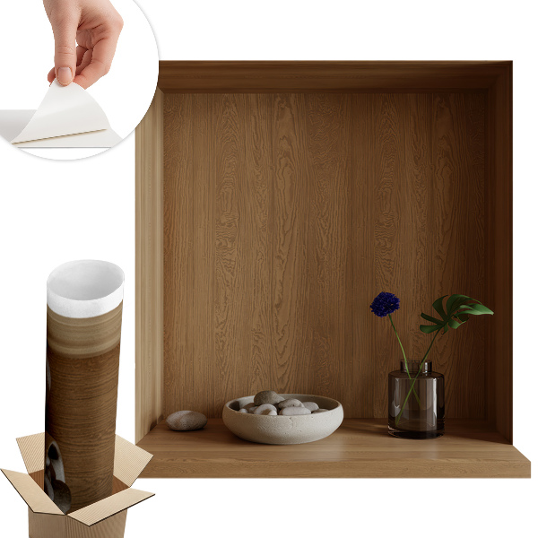 3D nálepka na stenu 79x80 Prírodné dekorácie