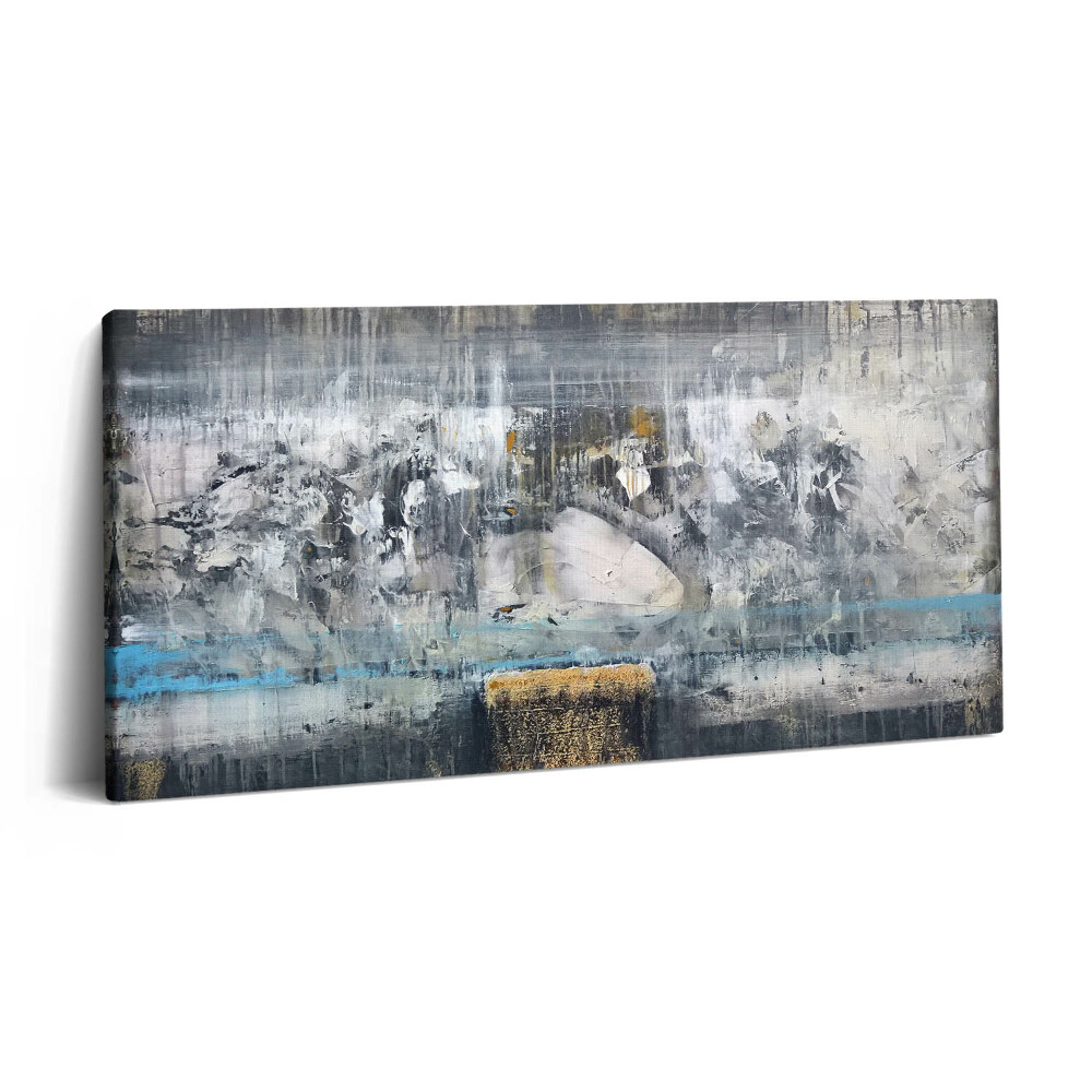 Fotoobraz na plátne 100x50 Hmlisté ráno nad riekou.