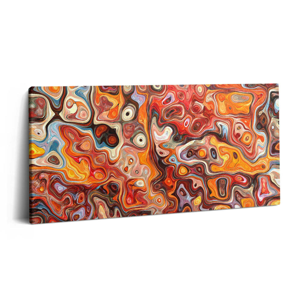 Fotoobraz na plátne 120x60 Kaleidoskop ohnivých vĺn