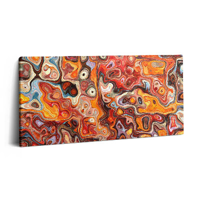 Fotoobraz na plátne 120x60 Kaleidoskop ohnivých vĺn