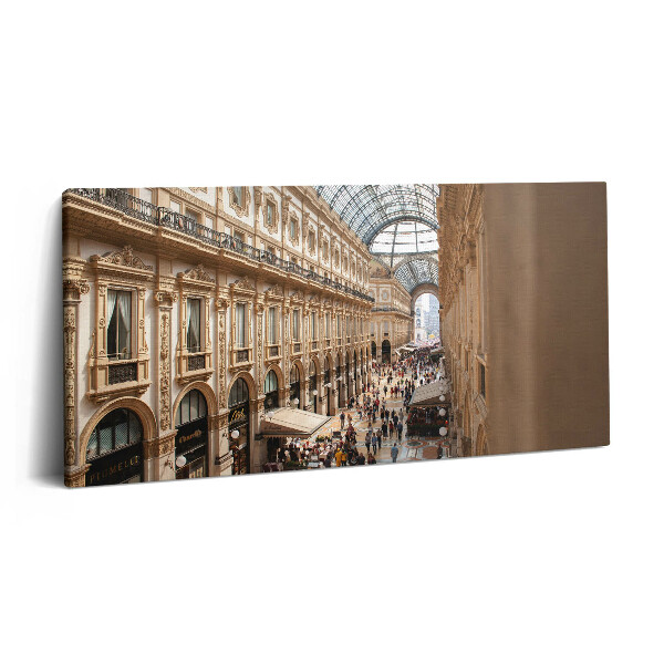 Obraz na plátne 120x60 Historická galéria s klenutým stropom