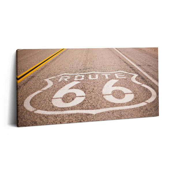 Obraz na plátne 120x60 Cesta Route 66 na plátne