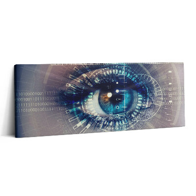 Obraz na plátne 125x50 Digitálne oko budúcnosti