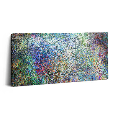 Obraz na plátne 140x70 Chaotická symfónia farieb a línií