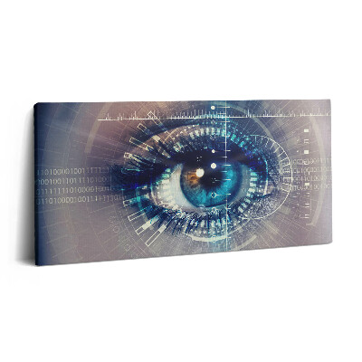 Obraz na plátne 140x70 Digitálne oko budúcnosti