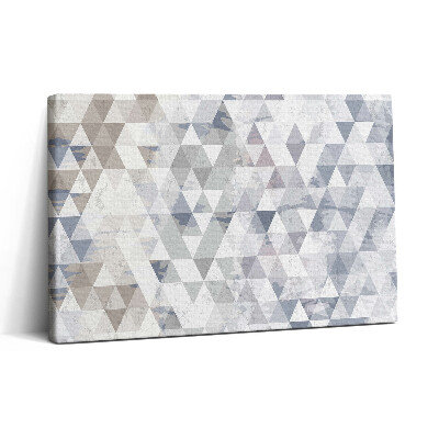 Obraz na plátne 30x20 Geometrická mozaika trojuholníkov