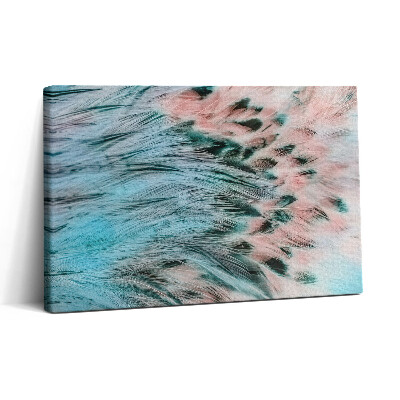 Obraz na plátne 30x20 Pastelové pierka v pohybe