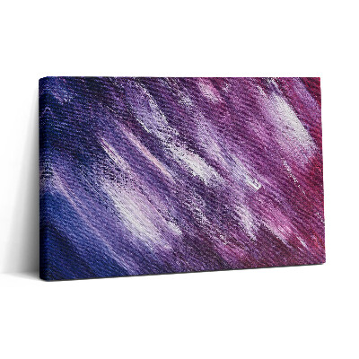 Obraz na plátne 30x20 Fialové záblesky súmraku