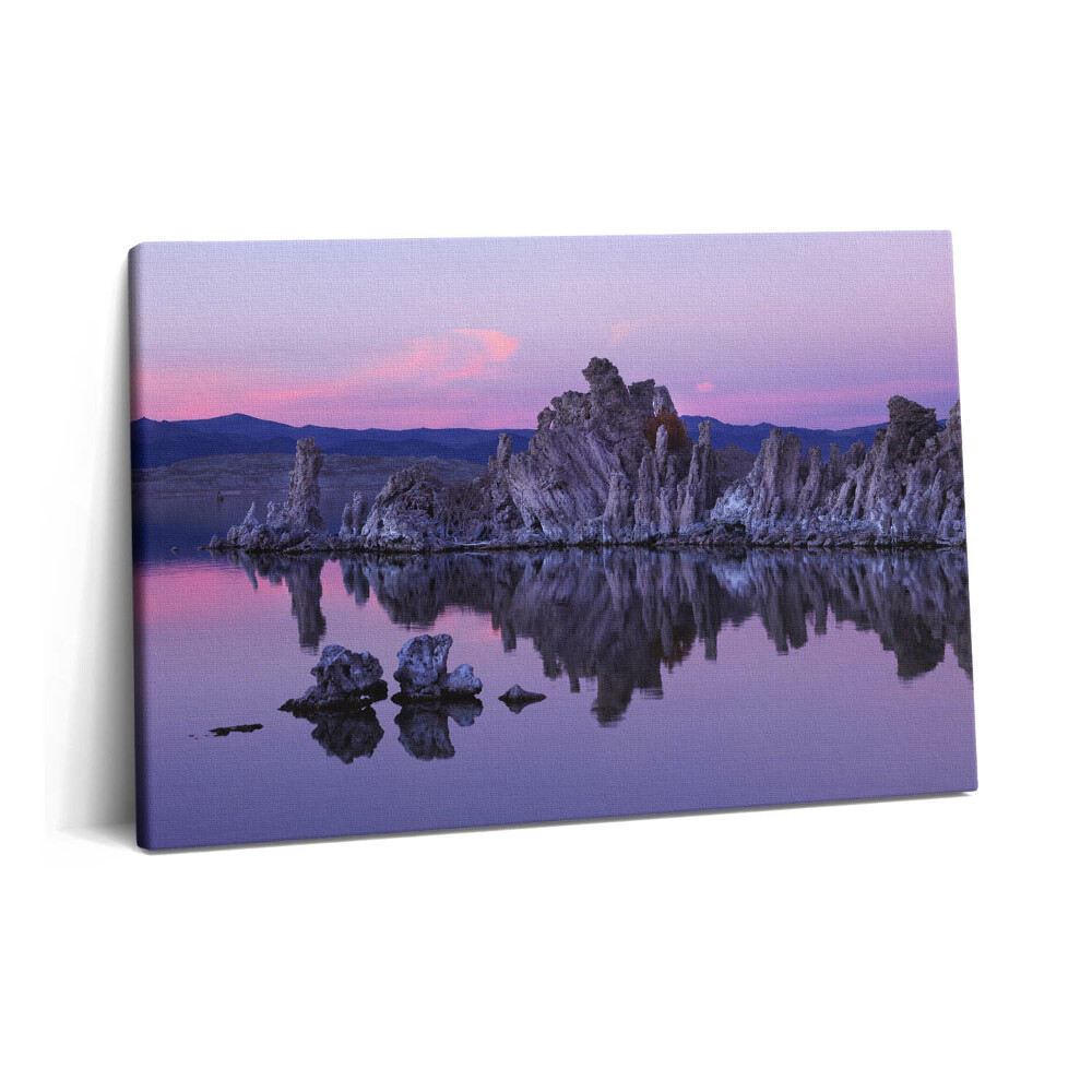 Fotoobraz na plátne 60x40 Odraz skál vo vode