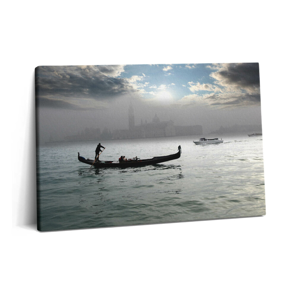 Obraz na plátne 60x40 Benátske gondoly