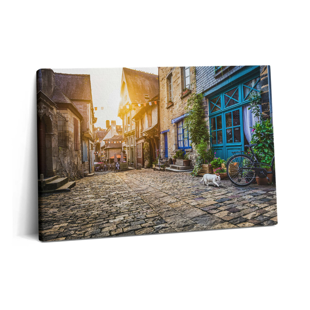 Fotoobraz na plátne 60x40 Stará mestská ulica