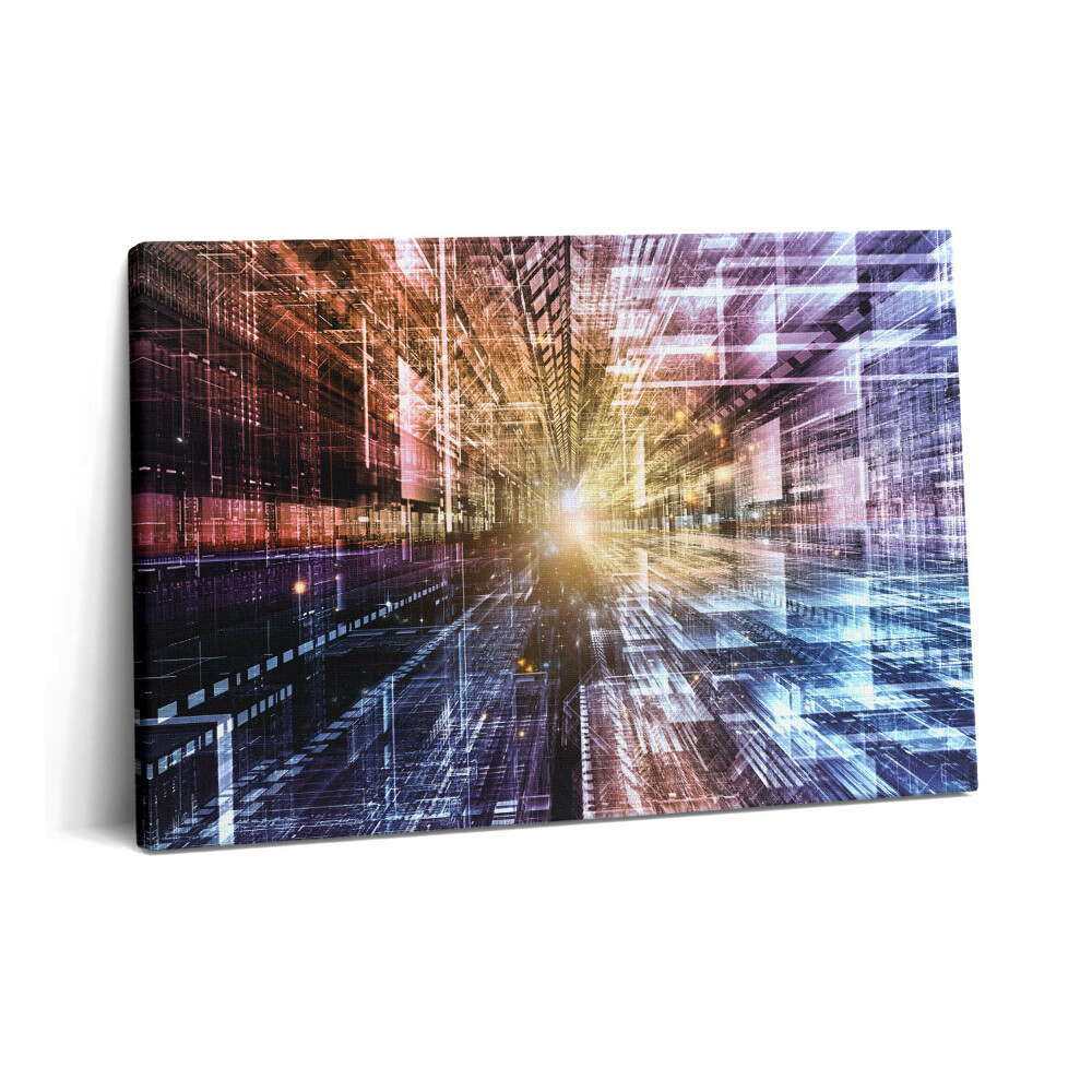 Fotoobraz na plátne 60x40 Abstraktný vzor svetiel