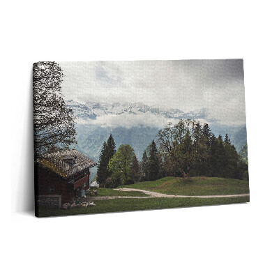 Fotoobraz na plátne 60x40 Malebný pohľad na hory