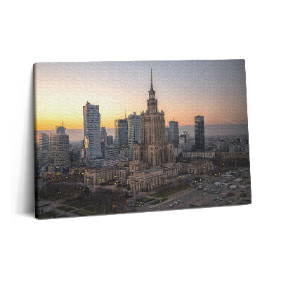 Obraz na plátne 60x40 Palác kultúry a vedy Varšava