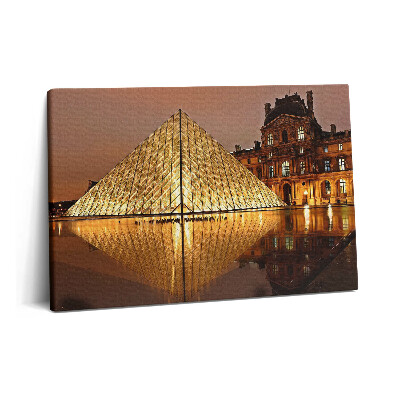 Obraz na plátne 60x40 Múzeum Louvre v Paríži