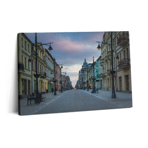 Obraz na plátne 60x40 Piotrkowska ulica v Lodži