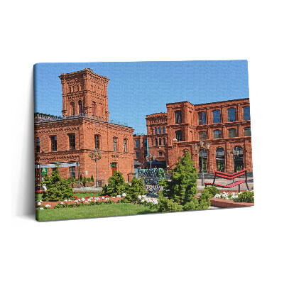 Fotoobraz na plátne 60x40 Lodžská manufaktúra