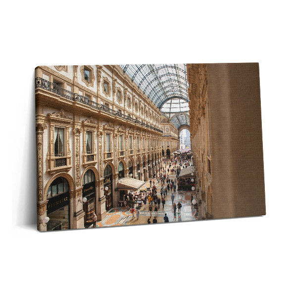 Obraz na plátne 60x40 Galleria Vittorio Emanuele II v Taliansku