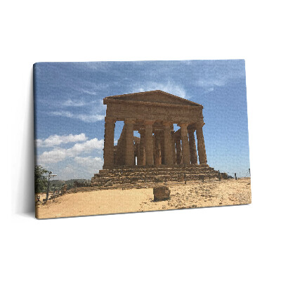 Fotoobraz na plátne 60x40 Chrám na Sicílii, Taliansko