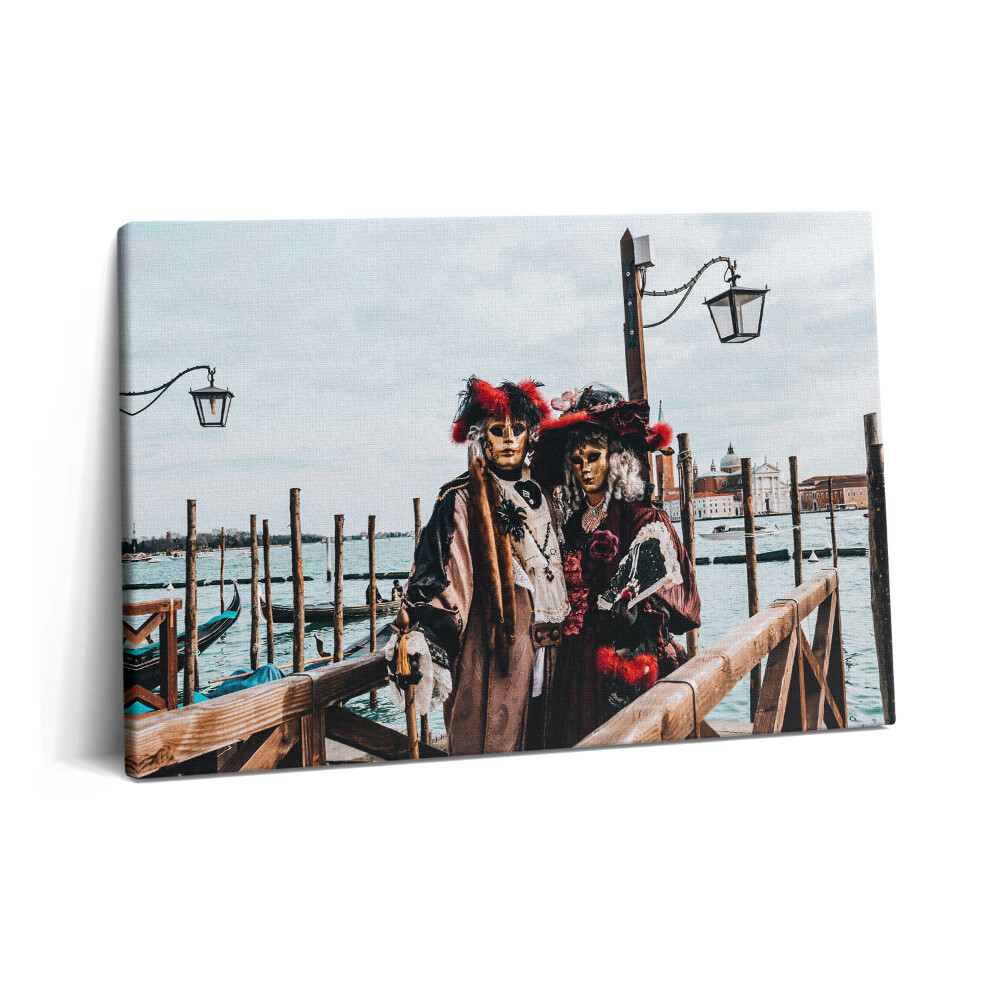 Fotoobraz na plátne 60x40 Karneval v Benátkach