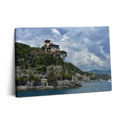 Fotoobraz na plátne 60x40 Skalnaté pohorie Portofino
