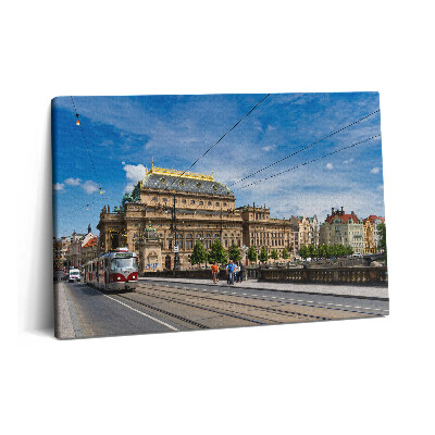 Obraz na plátne 60x40 Národné divadlo v Prahe