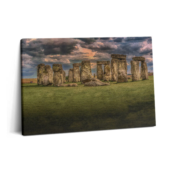 Obraz na plátne 60x40 Stonehenge Nimbostratus