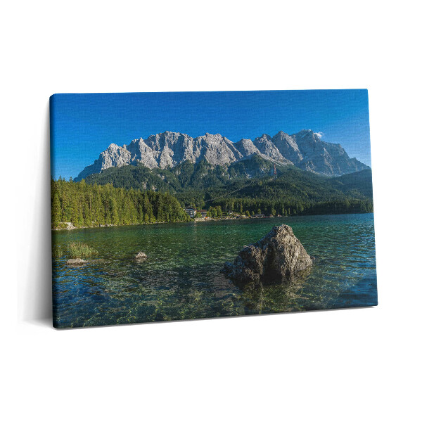 Obraz na plátne 60x40 Vrchol Zugspitze v Nemecku