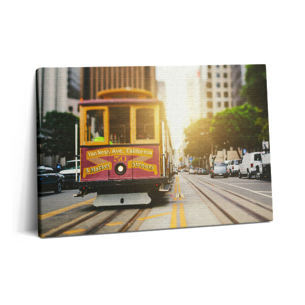 Obraz na plátne 60x40 Tramvaj v San Franciscu