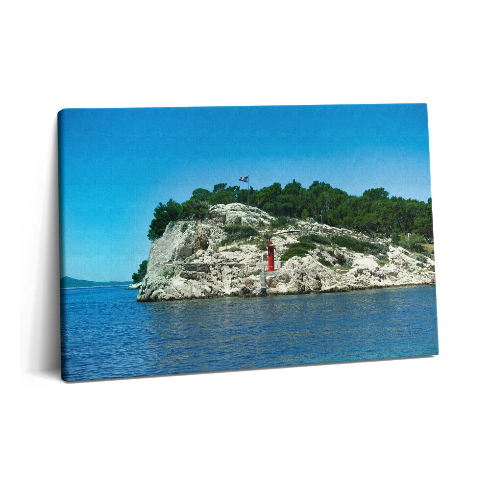 Fotoobraz na plátne 60x40 Split Chorvátsko Malebná trasa