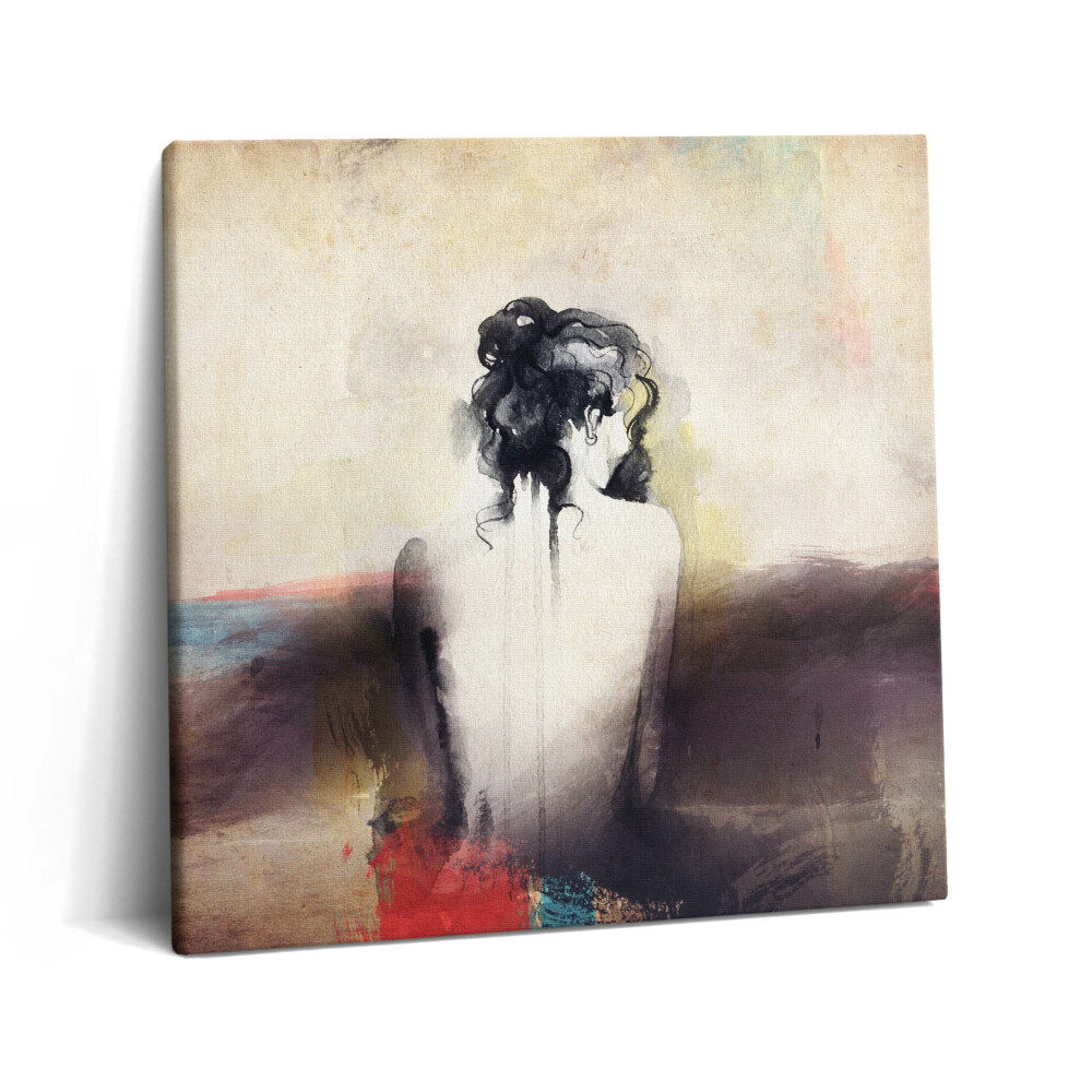 Obraz na plátne 60x60 Tichá kontemplácia v akvareli